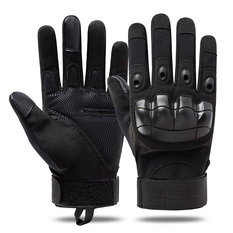 Tactical Style Shockproof Sports Techwear Gloves 