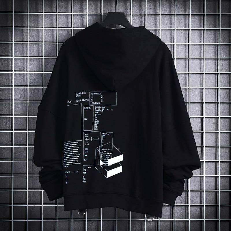 Techwear Hip-Hop Hoodies 
