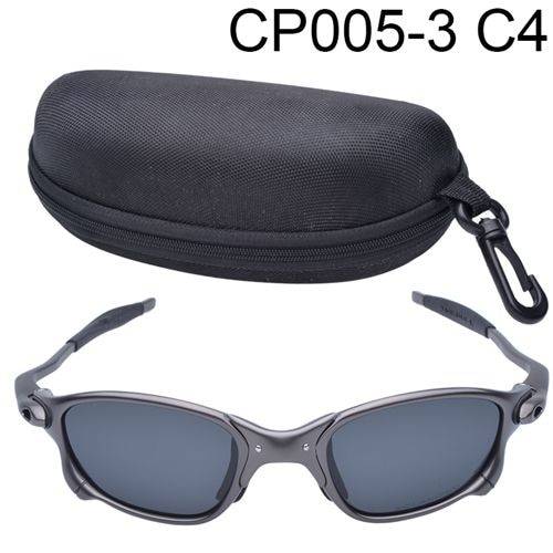 Techwear Sports Riding Cycling Sunglasses Metal Frame Polarized Cycling Glasses Men’s Sunglasses UV400 Glasses Cycling Eyewear D4-3 color: black Eyewear Size: One Size 