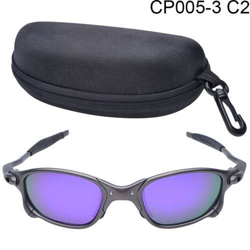 Techwear Sports Riding Cycling Sunglasses Metal Frame Polarized Cycling Glasses Men’s Sunglasses UV400 Glasses Cycling Eyewear D4-3 color: Purple Eyewear Size: One Size 