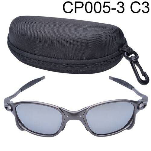 Techwear Sports Riding Cycling Sunglasses Metal Frame Polarized Cycling Glasses Men’s Sunglasses UV400 Glasses Cycling Eyewear D4-3 color: Silver Eyewear Size: One Size 