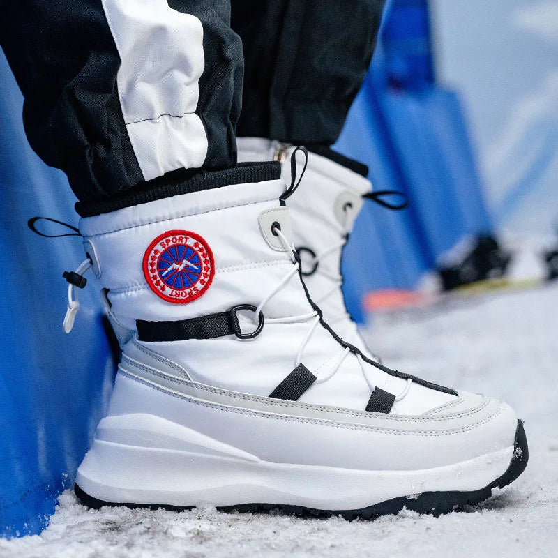 Techwear Waterproof Insulated Winter Snow Boots