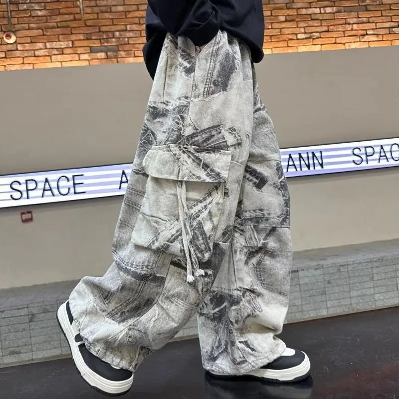 Teen Boys Comfortable Straight Cargo Pants