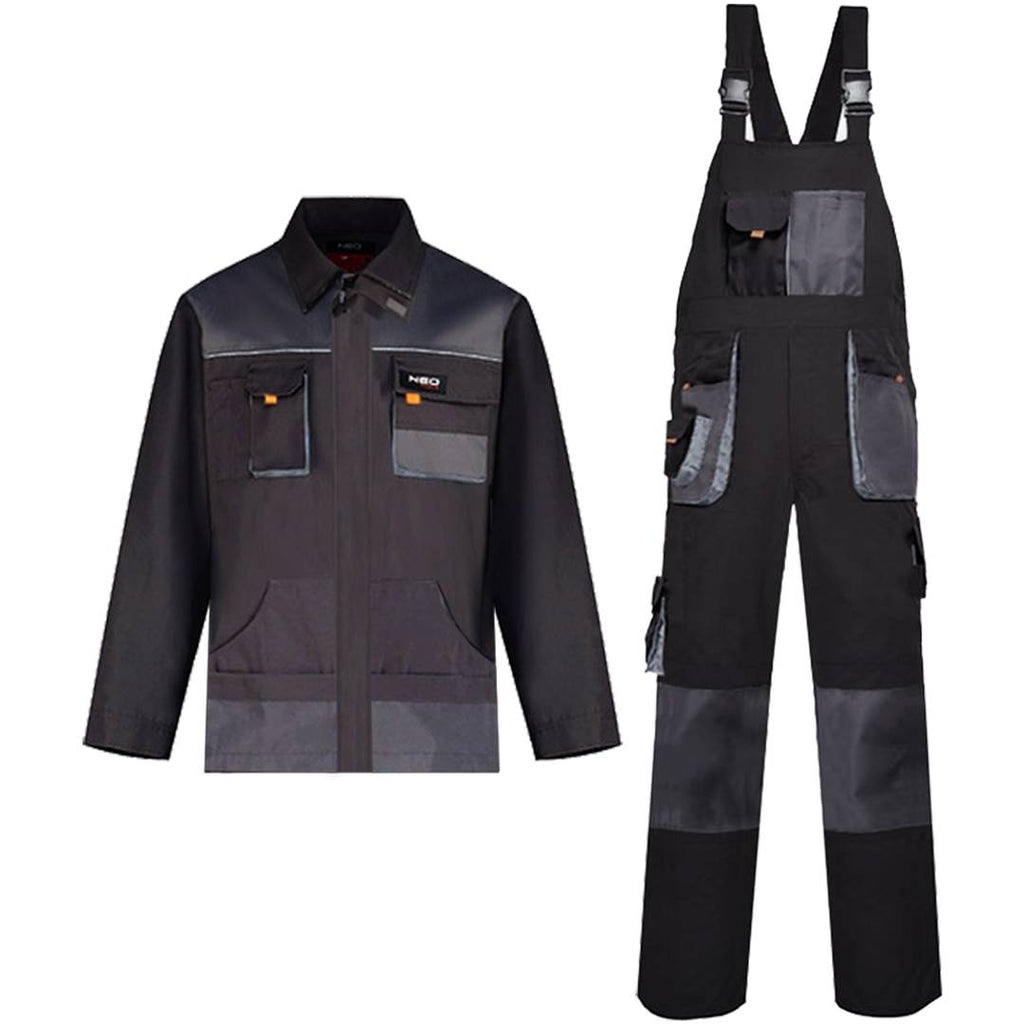 Welding Suits Working Bib Overalls Protective Auto Repair Strap Jumpsuits Durable Tooling Uniform Mechanic Multi-Pocket Coverall 
