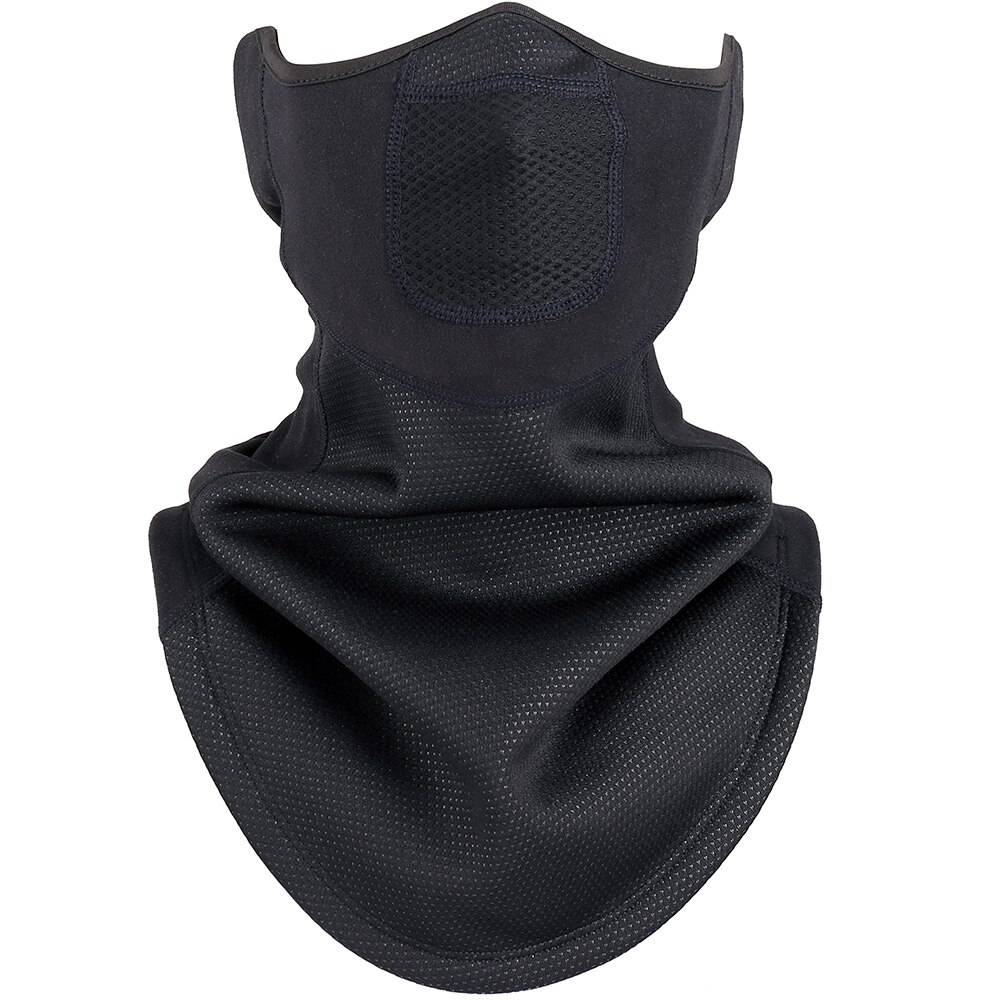 Winter Sport Warm Neck Scarf Gaiter Thermal Fleece Half Tube Face Mask Ear-Cover Snowboard Ski Cycling Hiking Bandana Men Women color: black Ships From: Outside US 