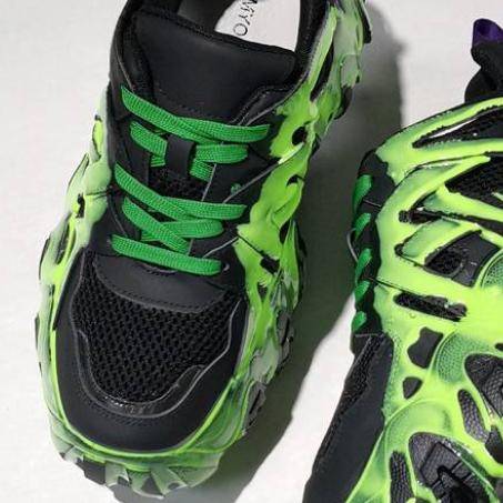 Women&#8217;s Cyber Punk Platform Sneakers 