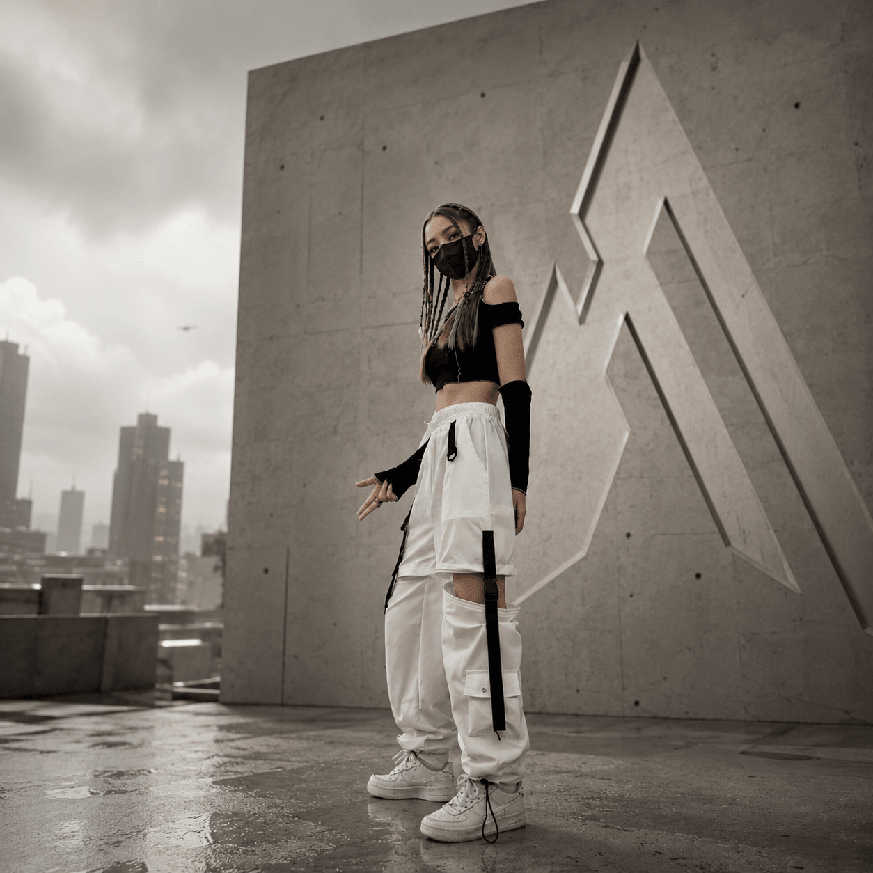 Women Techwear Removable Cargo Pants