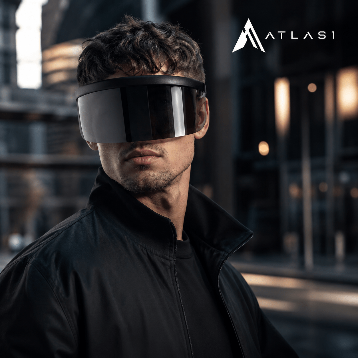 Aegis™ — Futuristic Oversized Face Shield Sunglasses - ATLAS 1