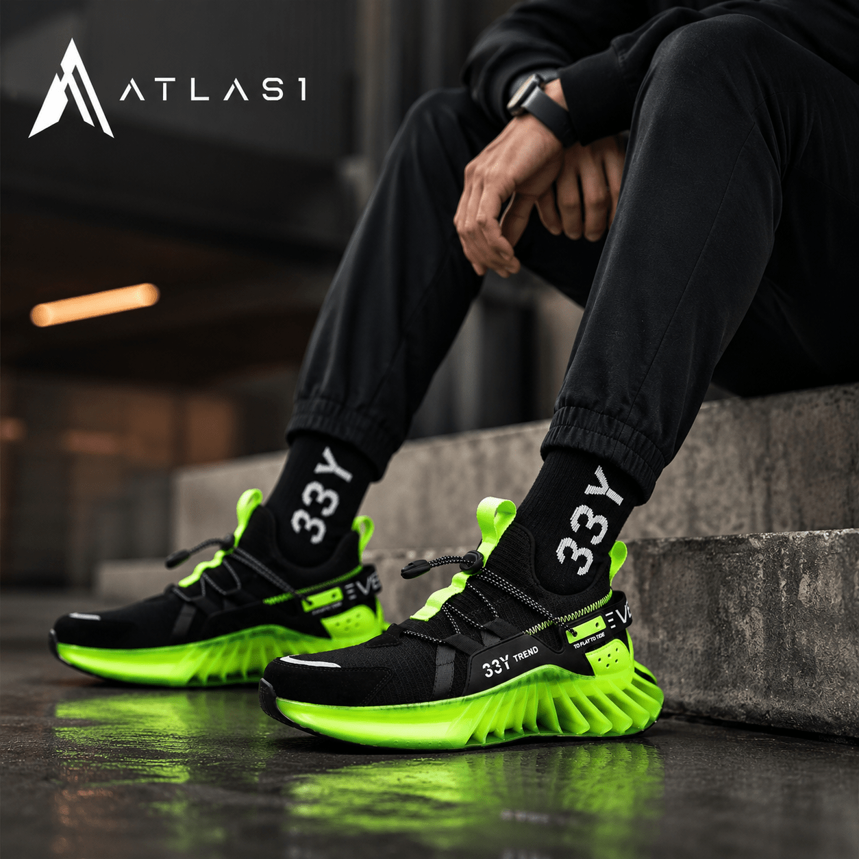 Air Concept Techwear Running Shoes - ATLAS 1