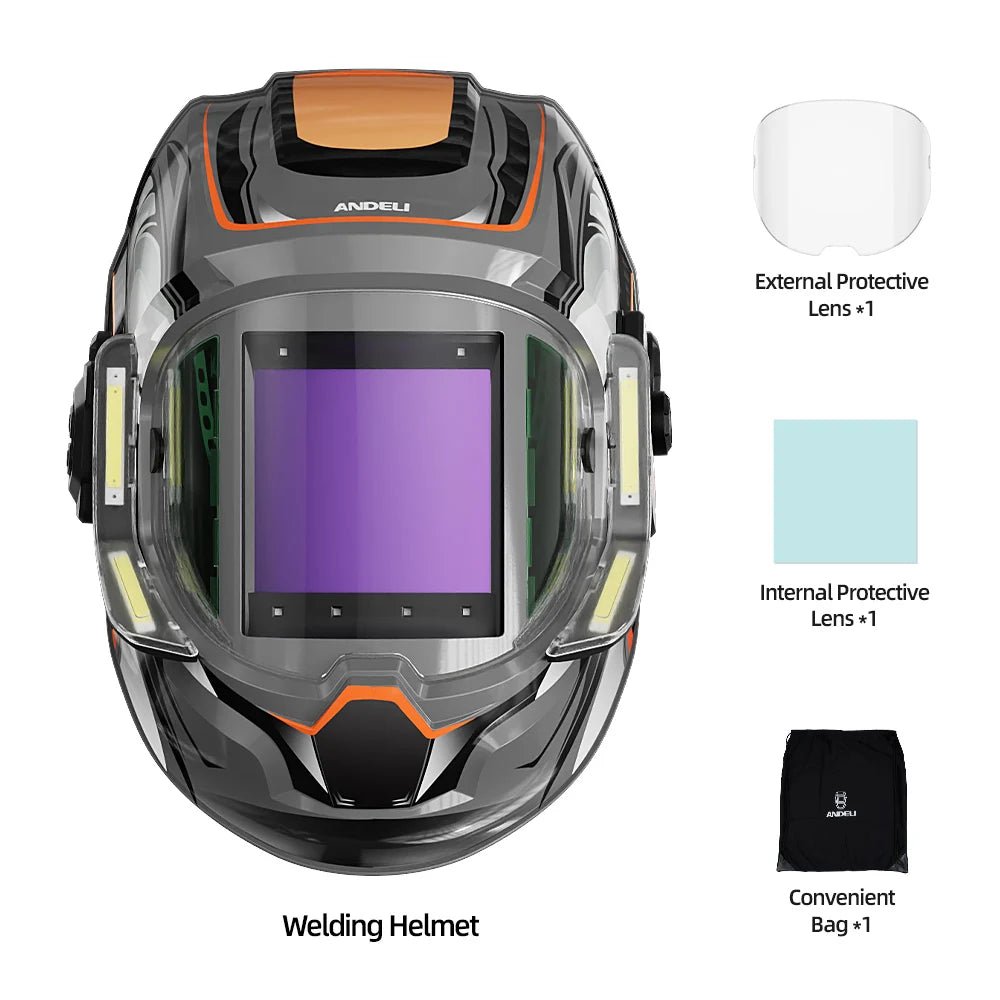 Auto Darkening Welding Helmet with Sensors - ATLAS 1 - Techwear Store