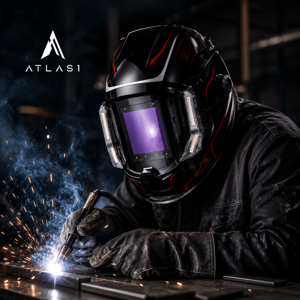 Auto Darkening Welding Helmet with Sensors - ATLAS 1