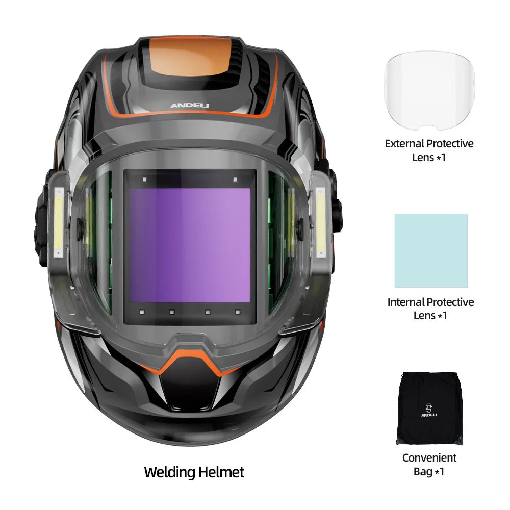 Auto Darkening Welding Helmet with Sensors - ATLAS 1 - Techwear Store