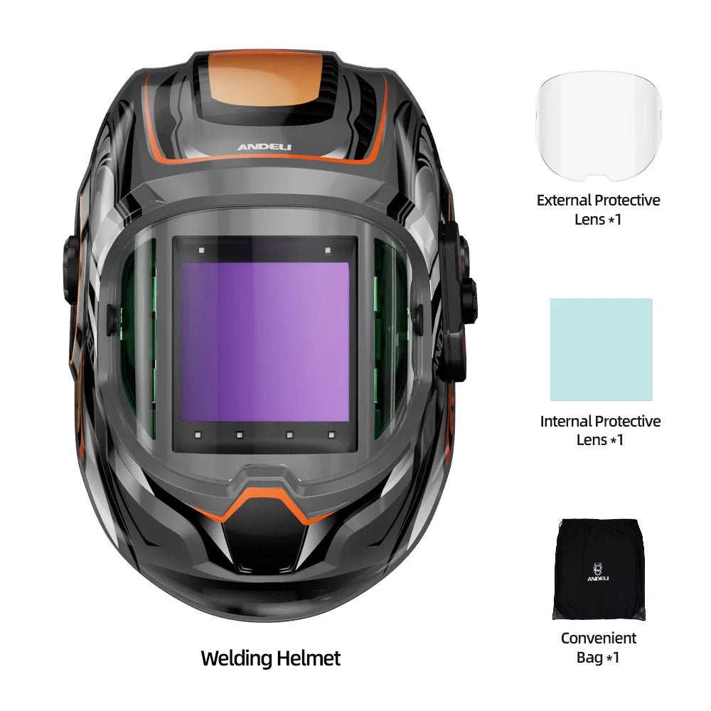 Auto Darkening Welding Helmet with Sensors - ATLAS 1 - Techwear Store