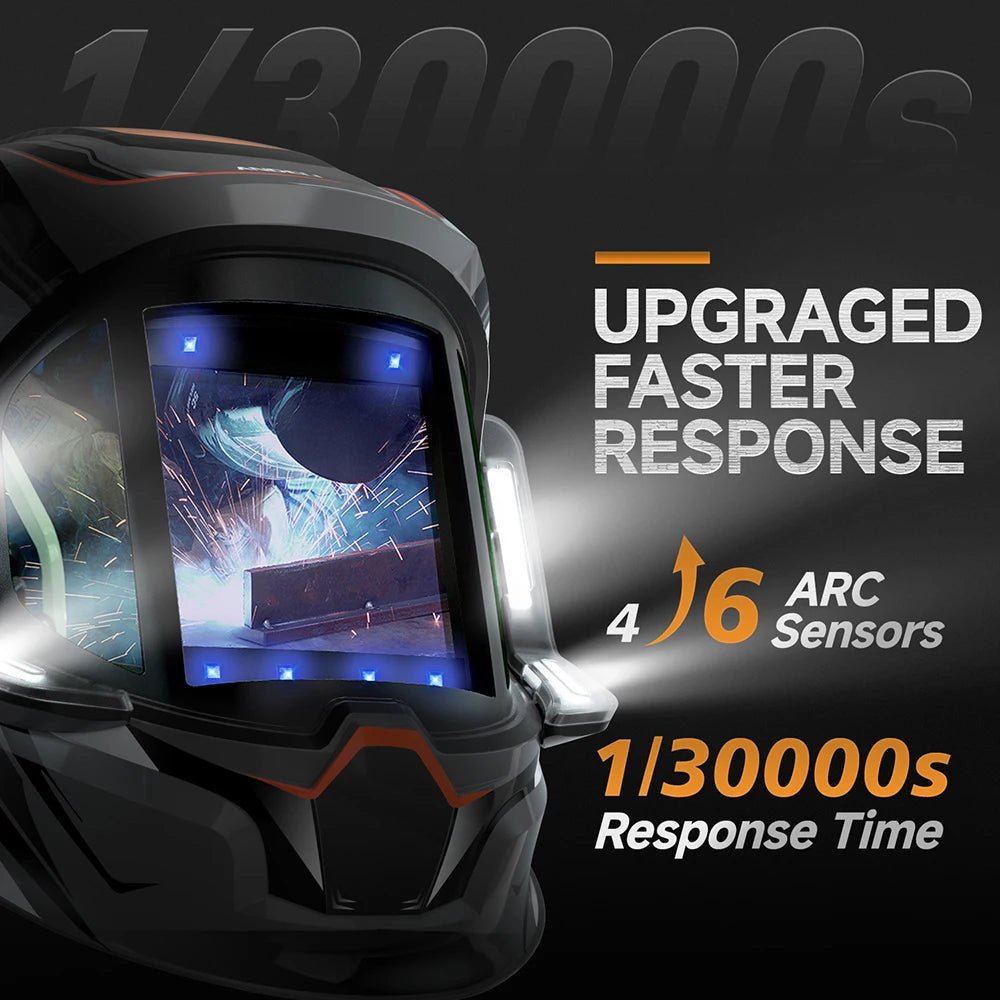 Auto Darkening Welding Helmet with Sensors - ATLAS 1 - Techwear Store