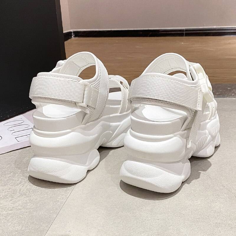 B00STS© Women's Chunky Platform Casual Techwear Sandals - ATLAS 1