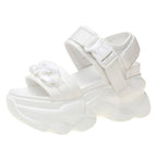 B00STS© Women's Chunky Platform Casual Techwear Sandals - ATLAS 1