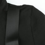Black Harness Techwear Crop Top - ATLAS 1