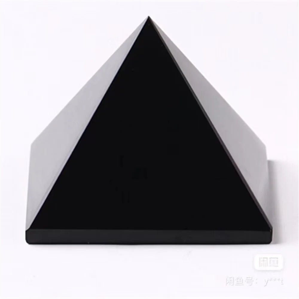Black Obsidian Triangle Energy Stone - ATLAS 1