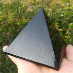 Black Obsidian Triangle Energy Stone - ATLAS 1