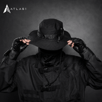 Black Techwear Boonie Hat - ATLAS 1