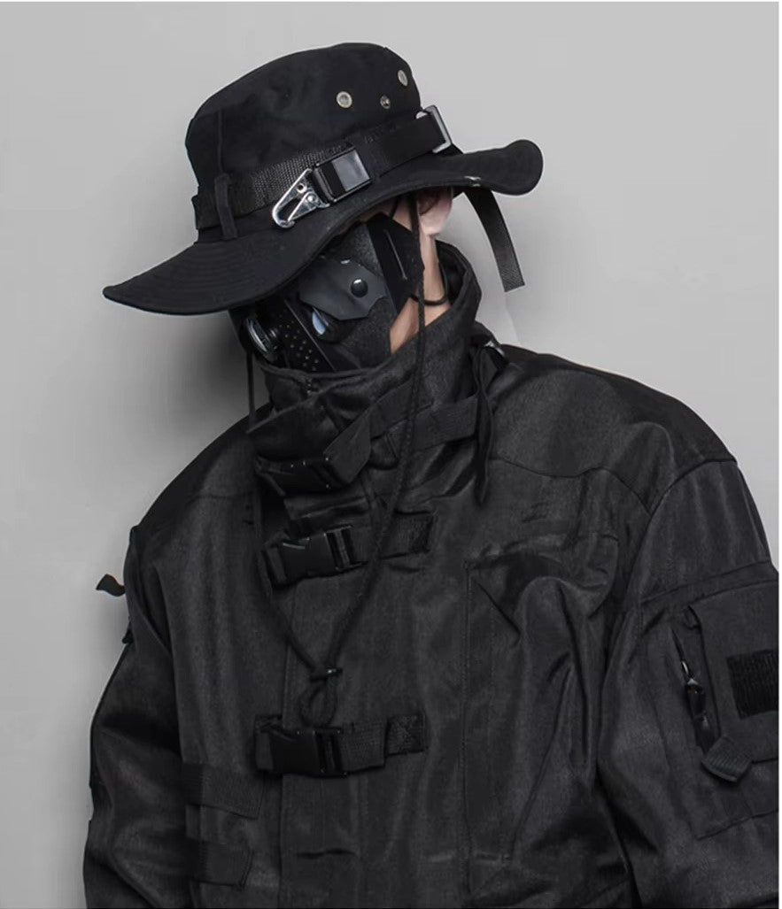 Black Techwear Boonie Hat - ATLAS 1