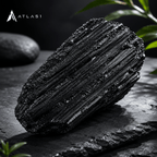 Black Tourmaline Energy Protection Healing Crystal - ATLAS 1