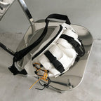 Canvas Contrast Detail Techwear Waist Bag - ATLAS 1