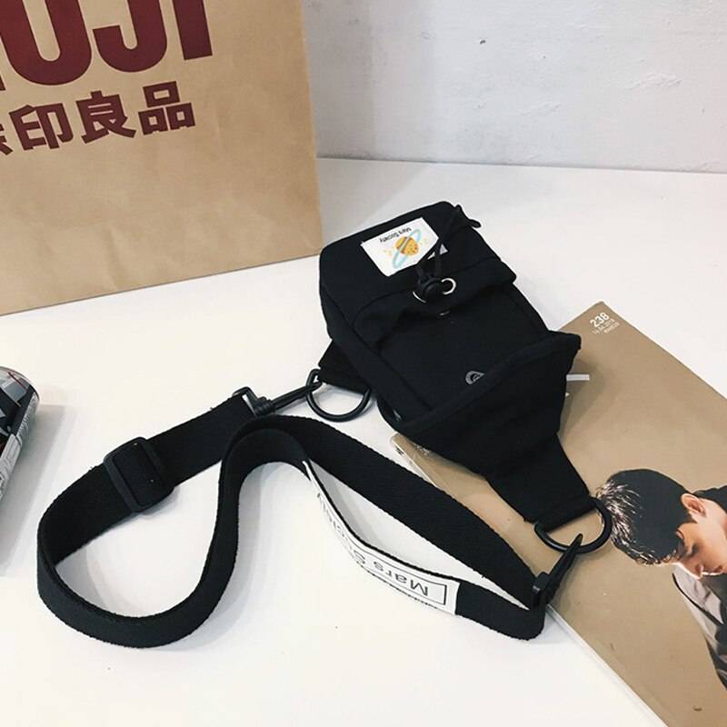 Canvas Portable Adjustable Techwear Sling Bag - ATLAS 1