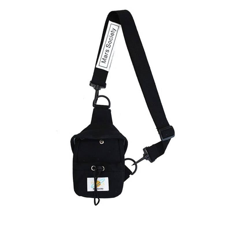 Canvas Portable Adjustable Techwear Sling Bag - ATLAS 1