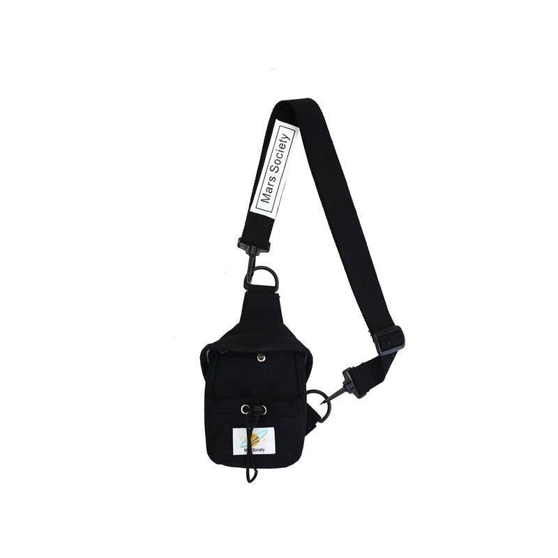 Canvas Portable Adjustable Techwear Sling Bag - ATLAS 1