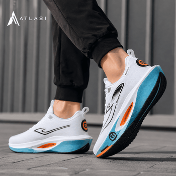 Zapatillas de maratón transpirables con placa de carbono