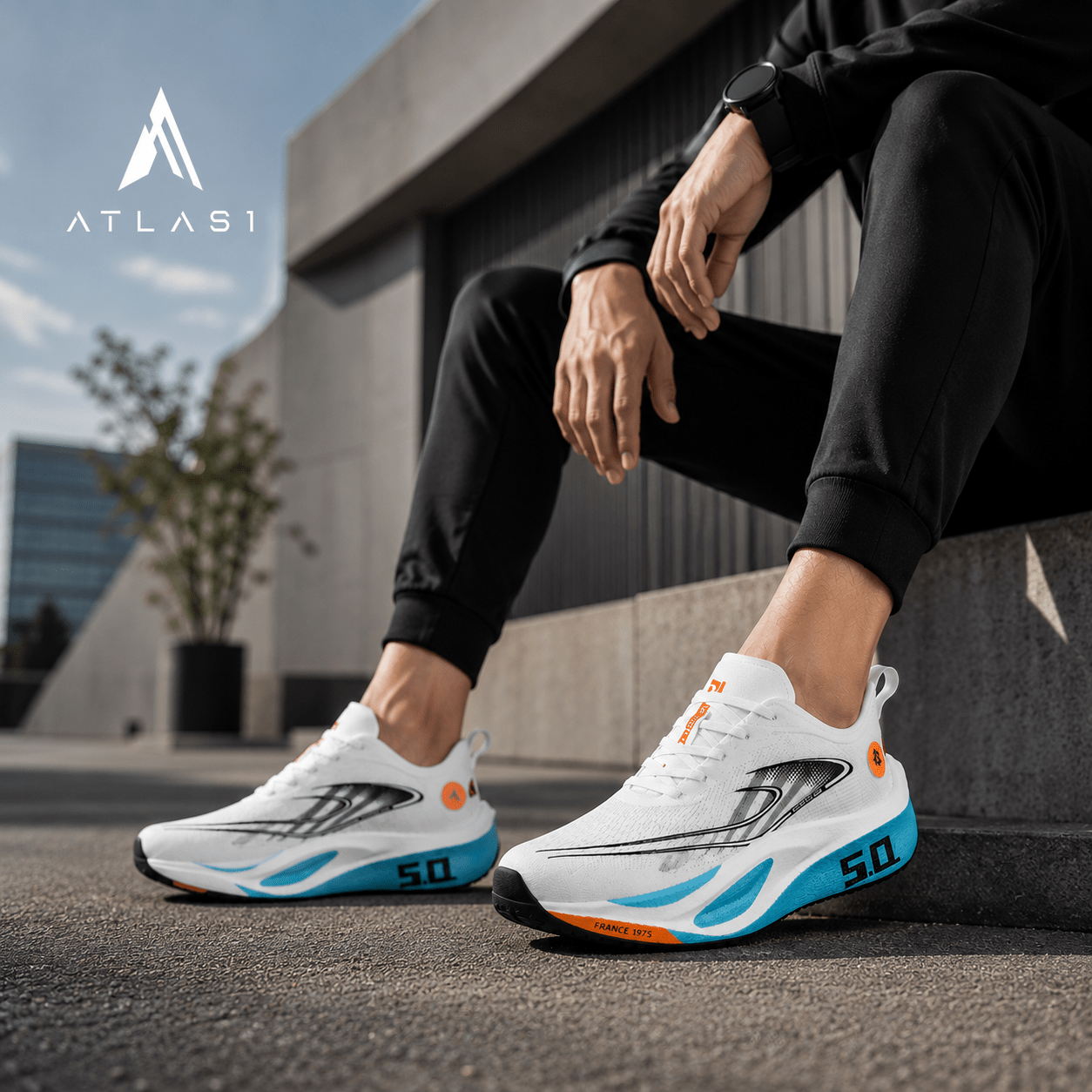 Carbon Plate Lightweight Racing Running Shoes - ATLAS 1