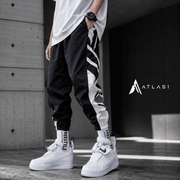 Seluar Sweatpants Techwear Streetwear Sukan yang Longgar dan Santai