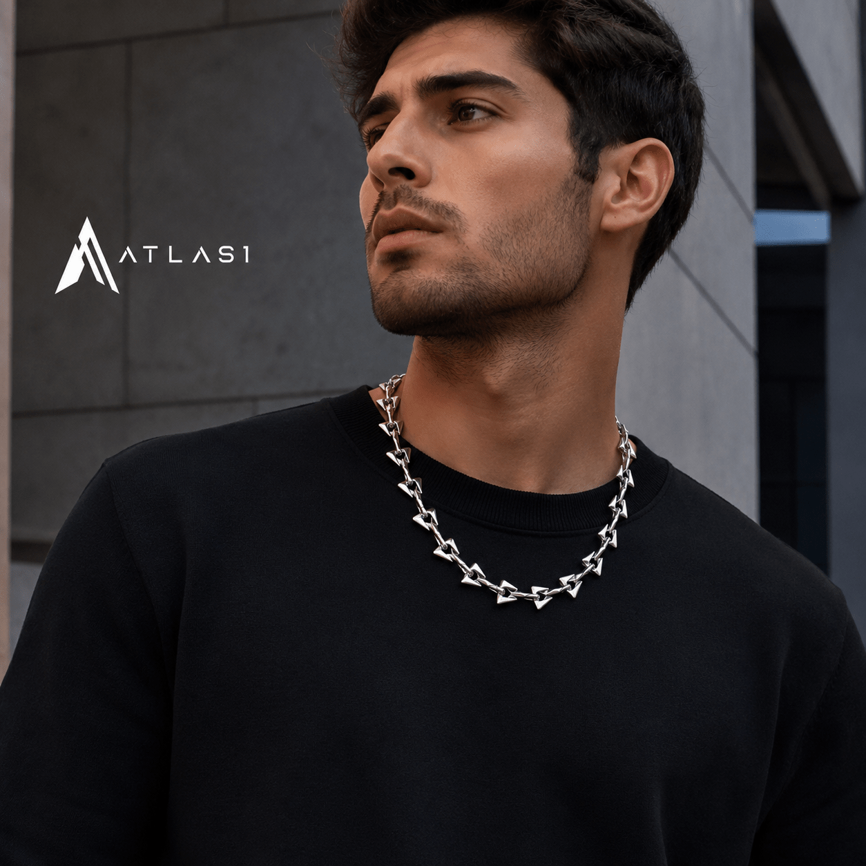 Chain Necklaces for Men Women Cool Streetwear Jewelry - ATLAS 1