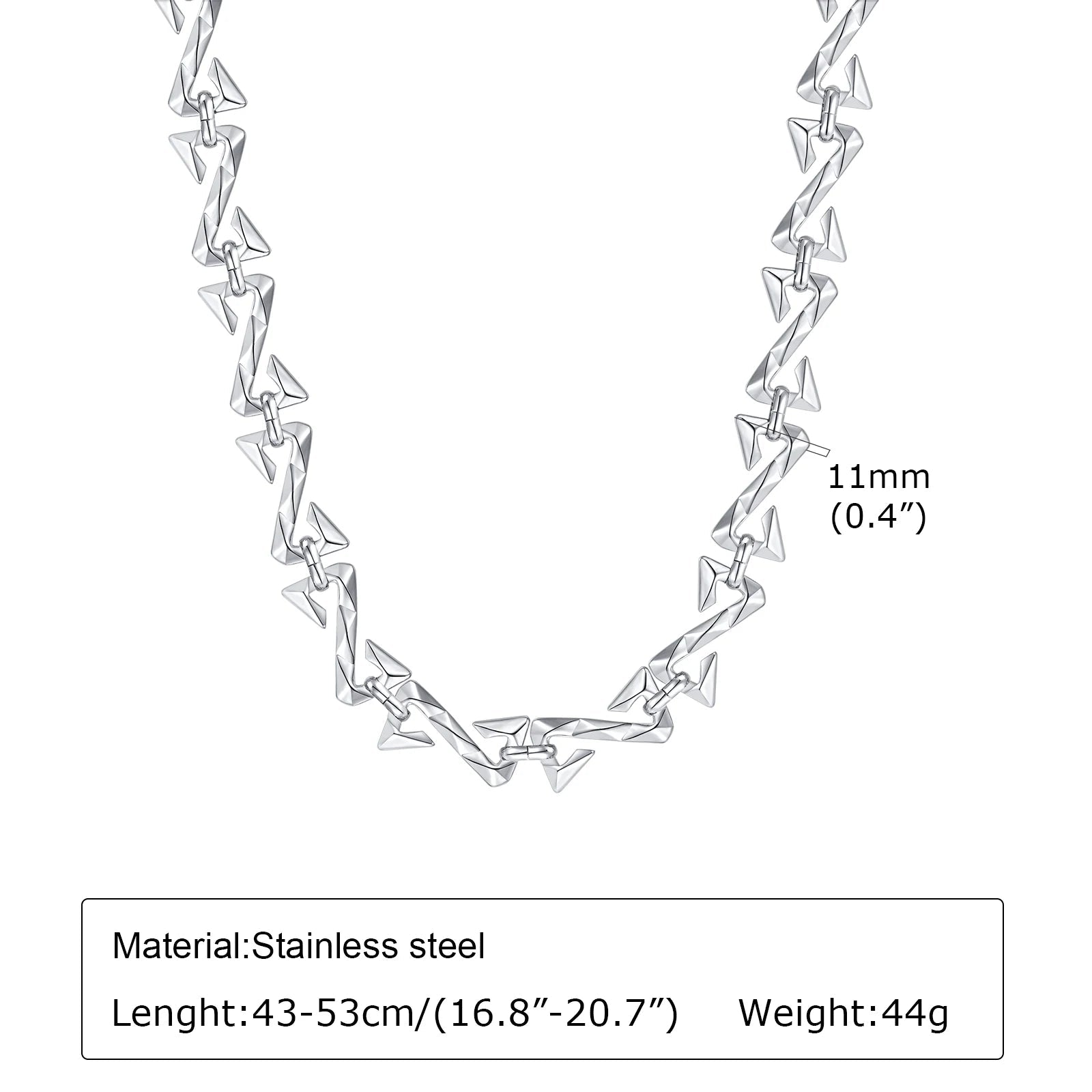 Chain Necklaces for Men Women Cool Streetwear Jewelry - ATLAS 1