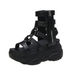 Chiq© Women's High Techwear Gladiator Sandals - ATLAS 1