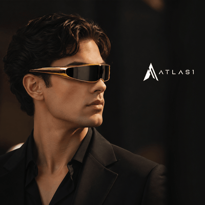 Chrome™ — Mirrored Cyberpunk Mono Glasses