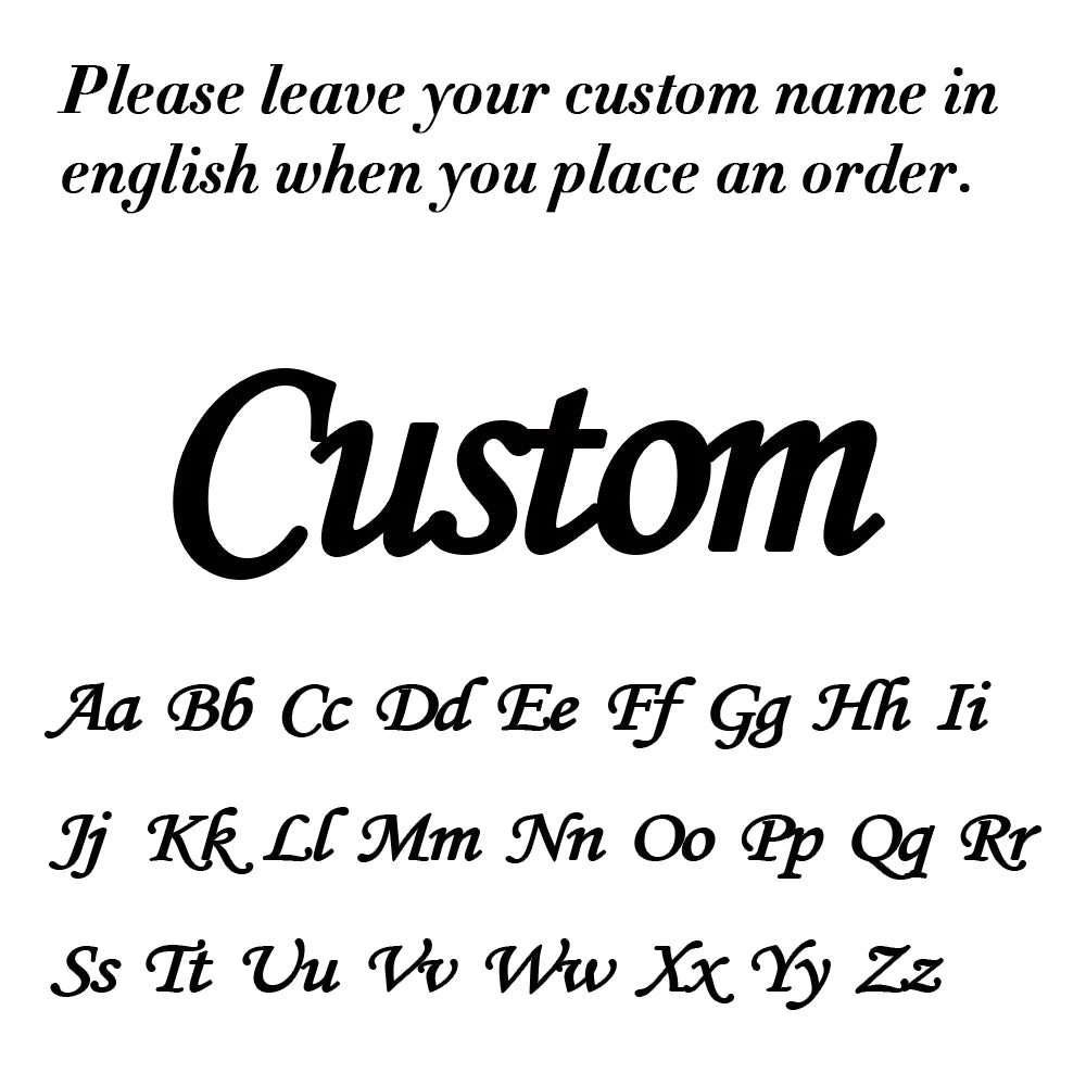 Custom Name Personalized Stainless Steel Necklace - ATLAS 1