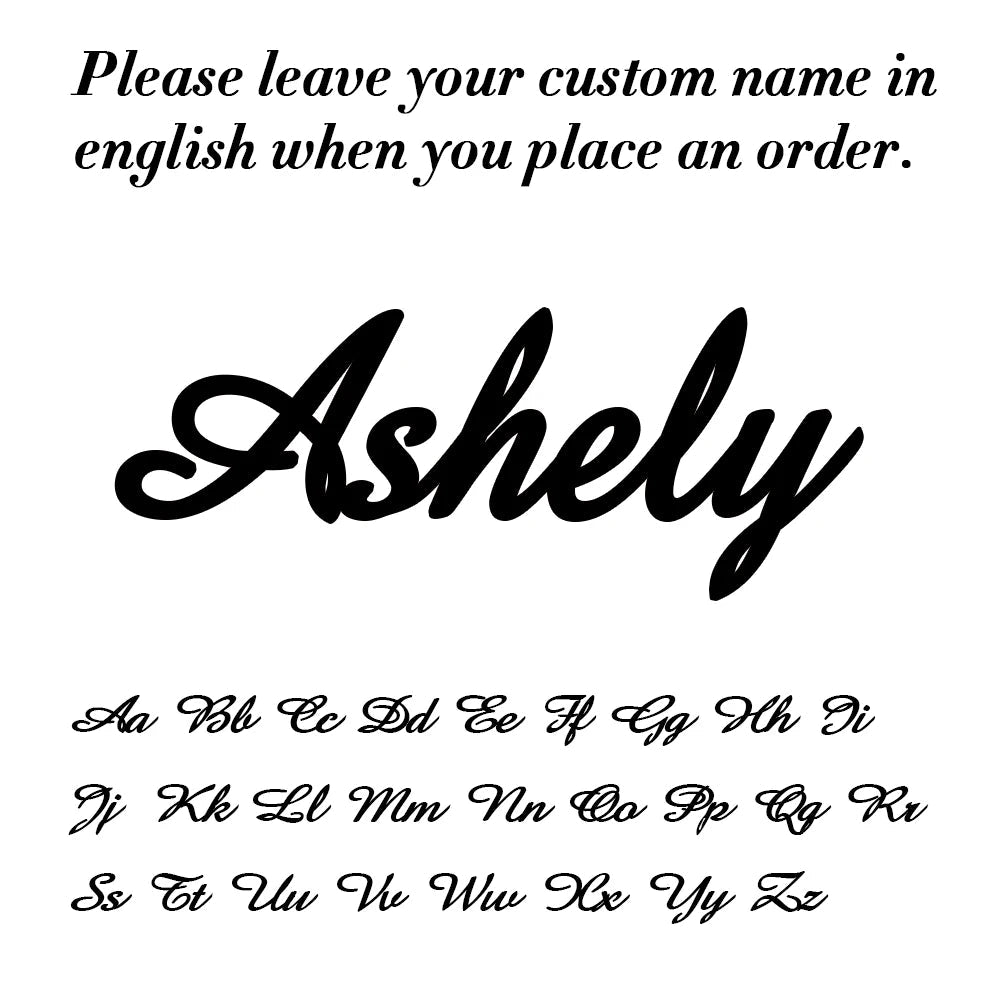 Custom Name Personalized Stainless Steel Necklace - ATLAS 1
