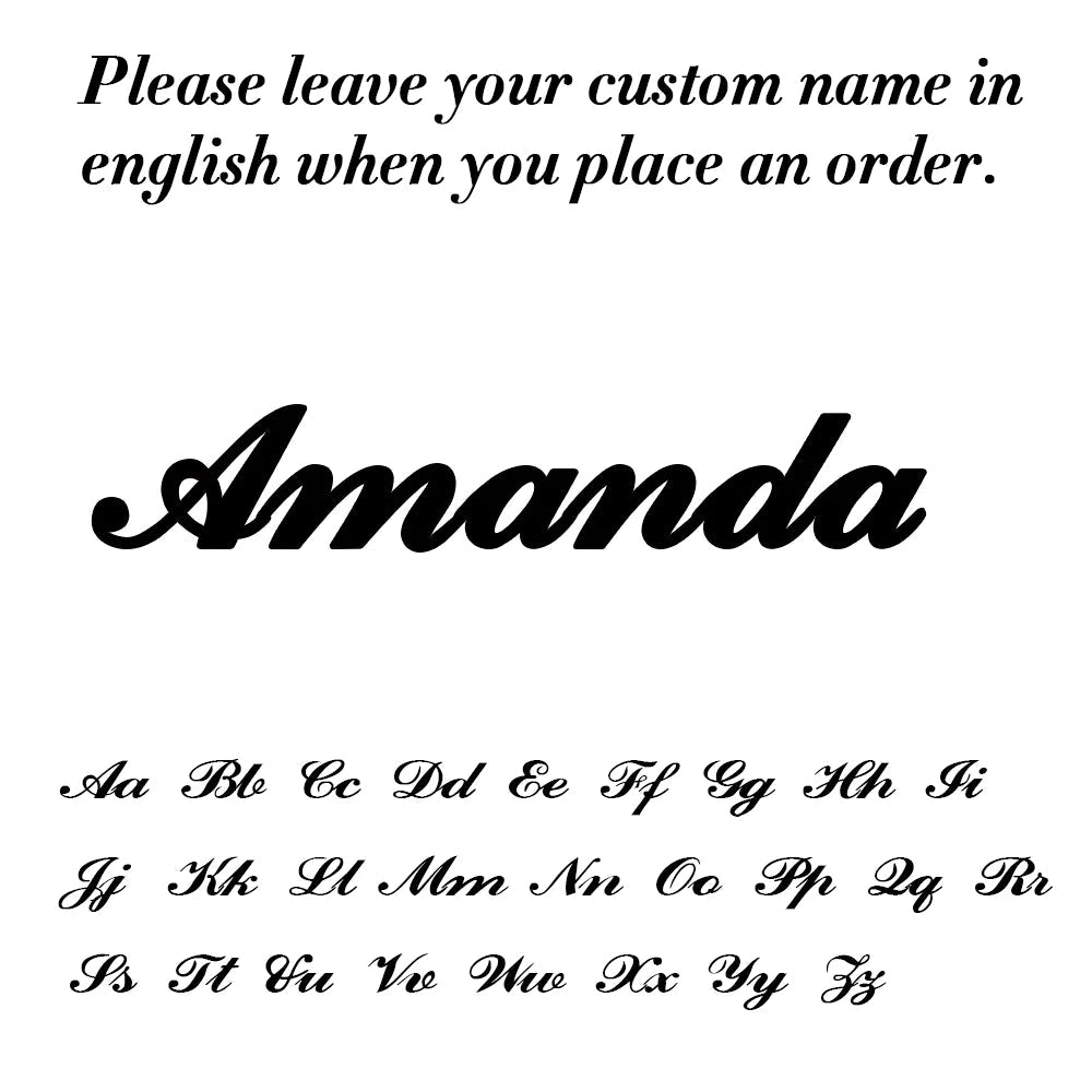 Custom Name Personalized Stainless Steel Necklace - ATLAS 1