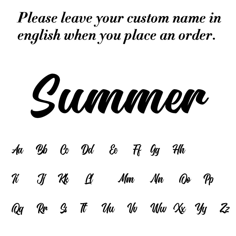 Custom Name Personalized Stainless Steel Necklace - ATLAS 1