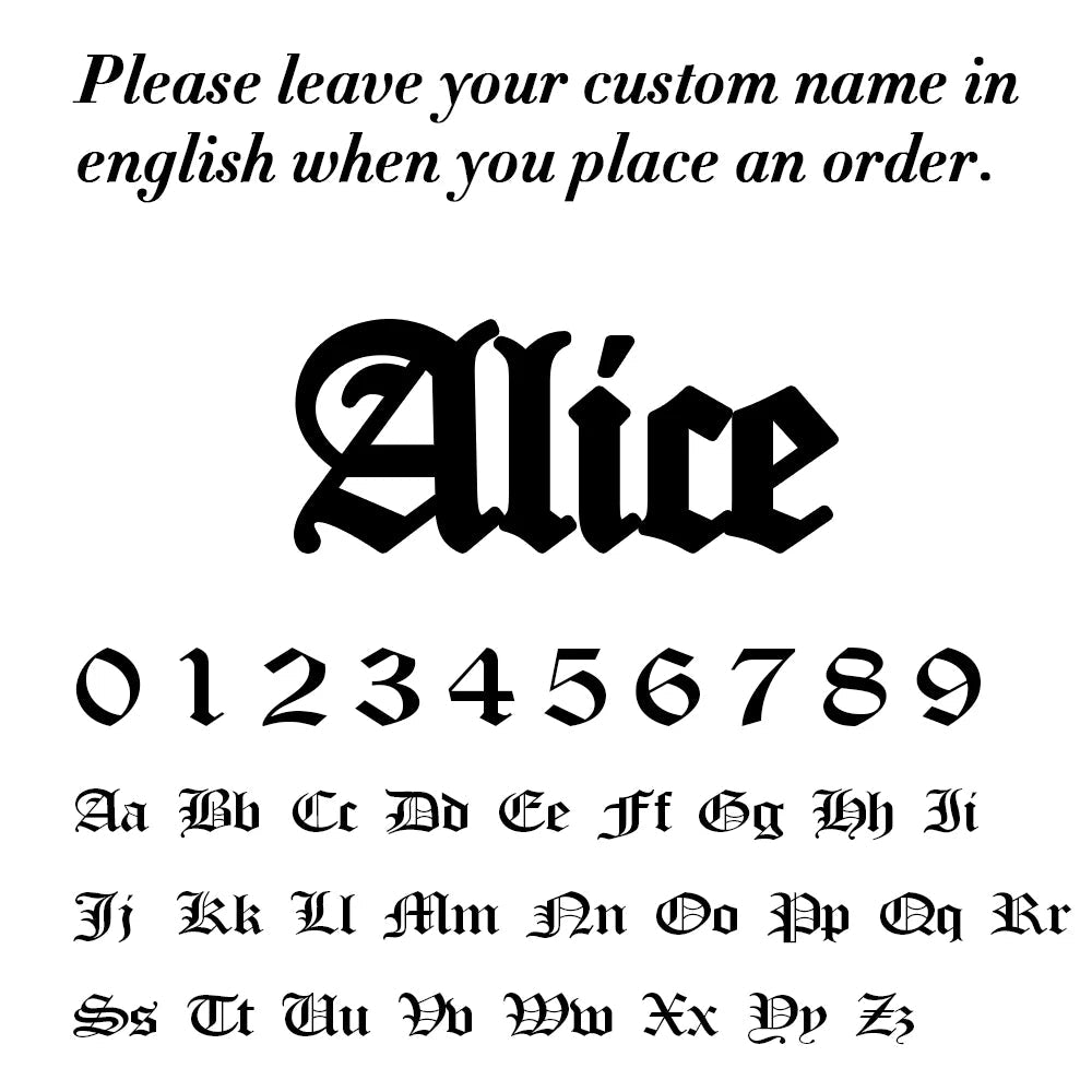 Custom Name Personalized Stainless Steel Necklace - ATLAS 1