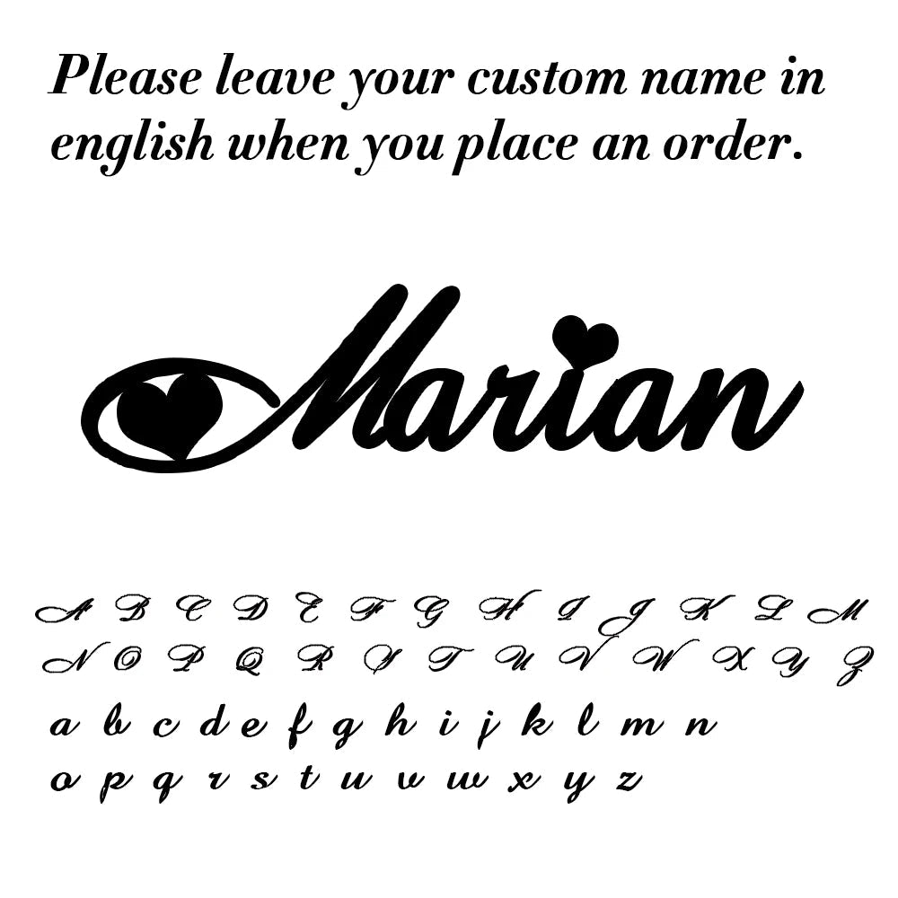 Custom Name Personalized Stainless Steel Necklace - ATLAS 1