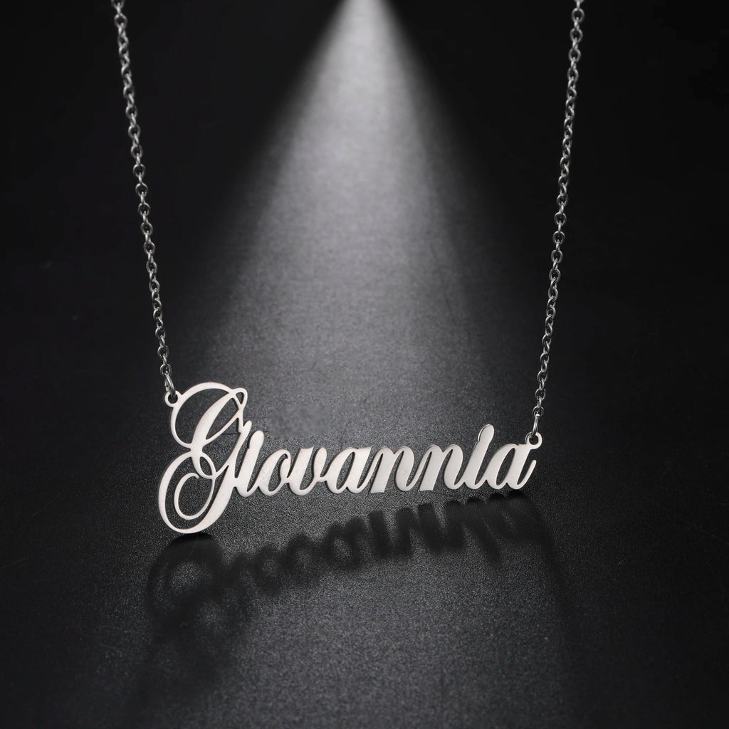 Custom Name Personalized Stainless Steel Necklace - ATLAS 1