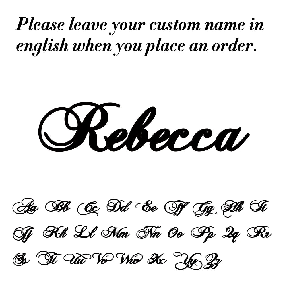 Custom Name Personalized Stainless Steel Necklace - ATLAS 1