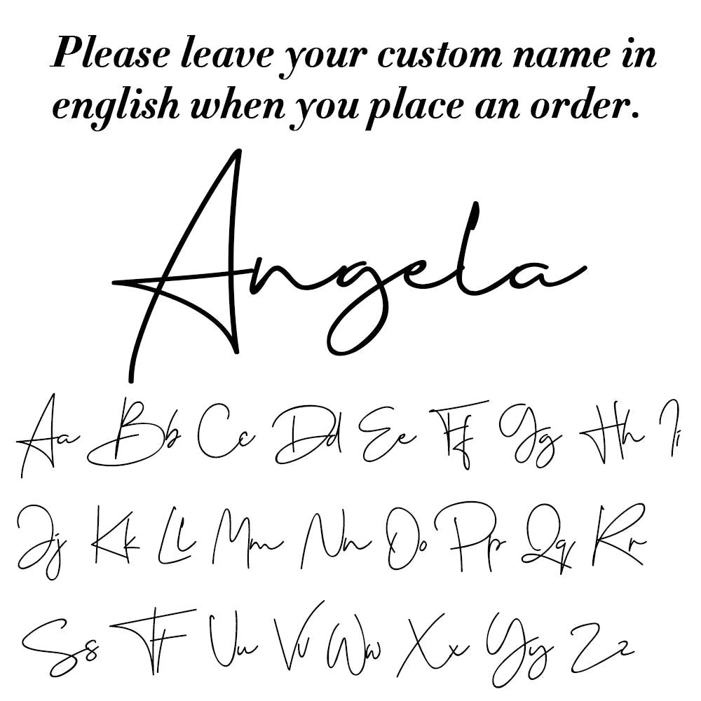 Custom Name Personalized Stainless Steel Necklace - ATLAS 1