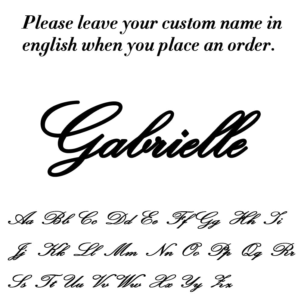 Custom Name Personalized Stainless Steel Necklace - ATLAS 1