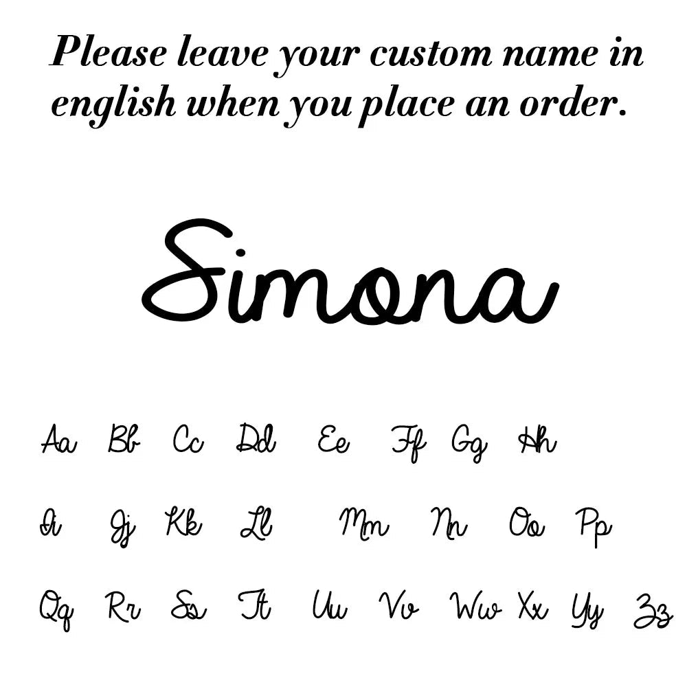 Custom Name Personalized Stainless Steel Necklace - ATLAS 1