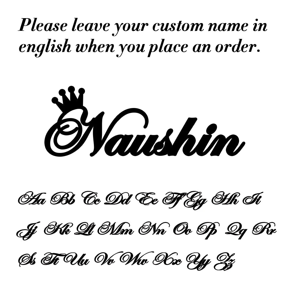 Custom Name Personalized Stainless Steel Necklace - ATLAS 1