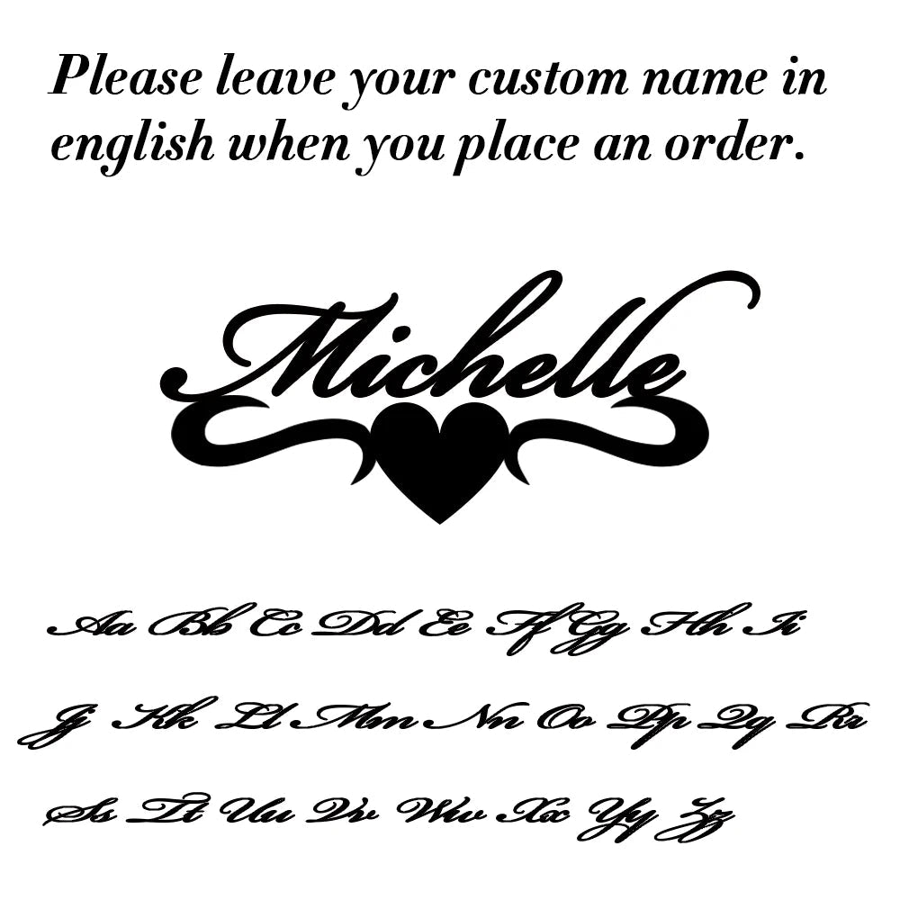 Custom Name Personalized Stainless Steel Necklace - ATLAS 1